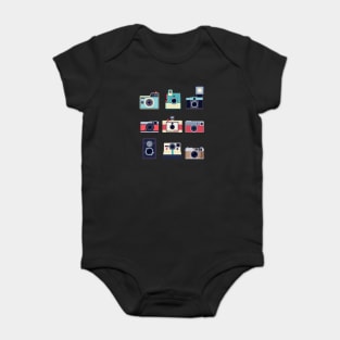 Vintage Camera Baby Bodysuit